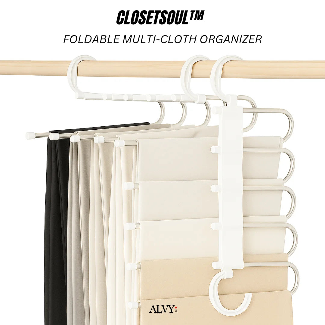 ClosetSoul™ Foldable Multi-Cloth Organizer