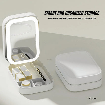 Glowup™ Makeup Vanity Box (White)
