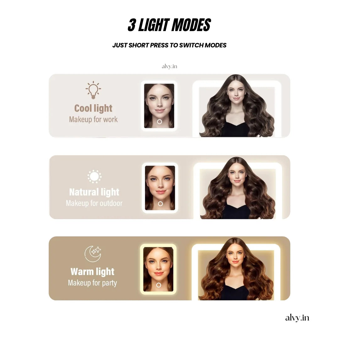 Glowup™ Makeup Vanity Box (White)