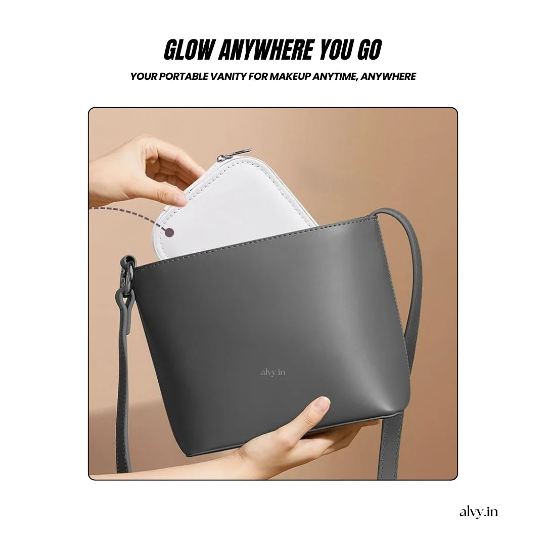 Glowup™ Makeup Vanity Box (White)